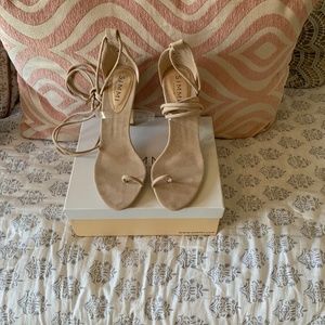 Strappy Nude Heels - Simmi